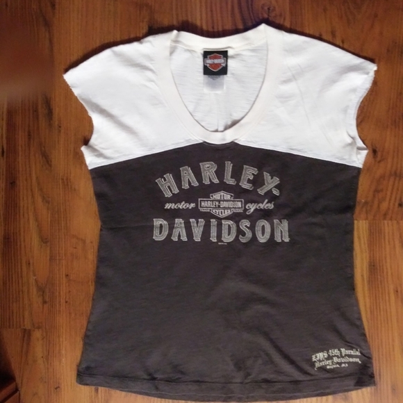 Harley Davidson short sleeved top - Picture 2 of 12
